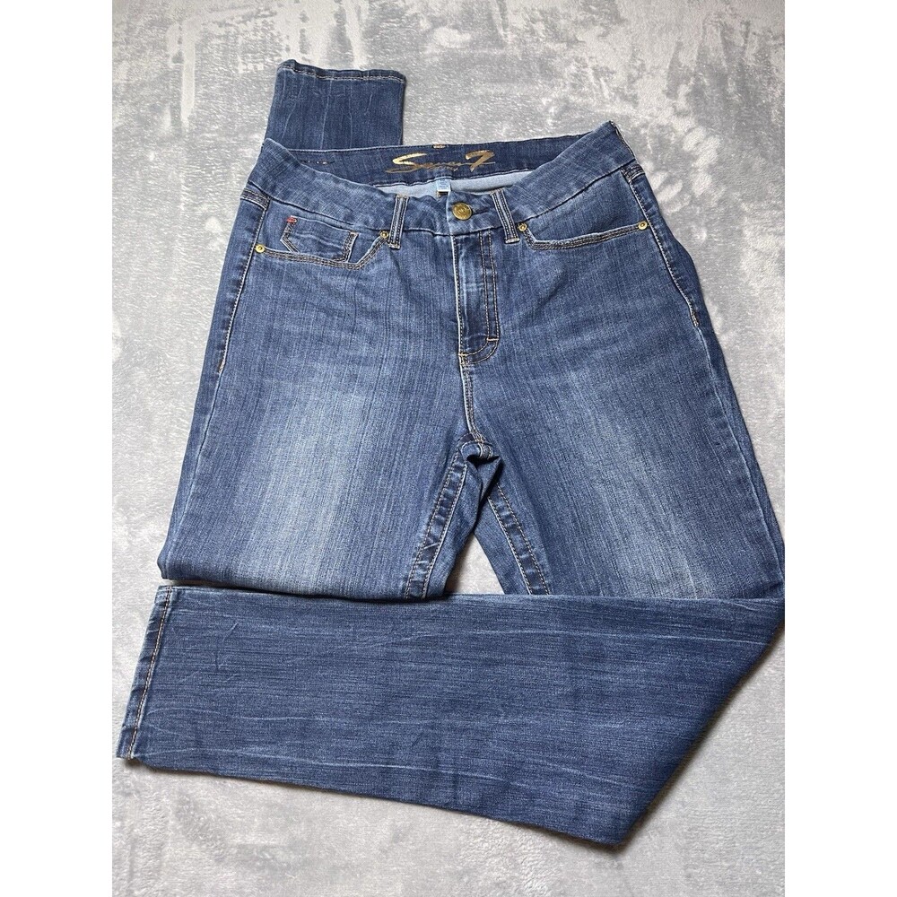 7 for all Mankind womens Tummyless High Rise Skinny straight leg sz 10 NWOT
